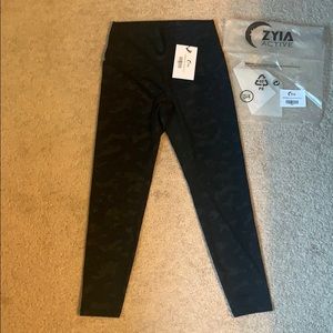 Black Battleship Camo Luxe Hi-rise 7/8 24”